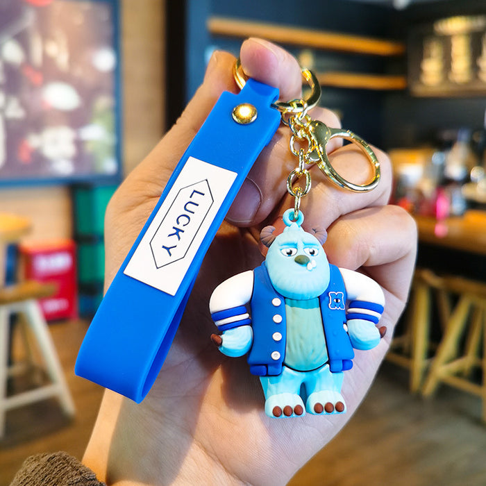 Wholesale Cartoon Doll Silicone Keychain JDC-KC-Tingm124