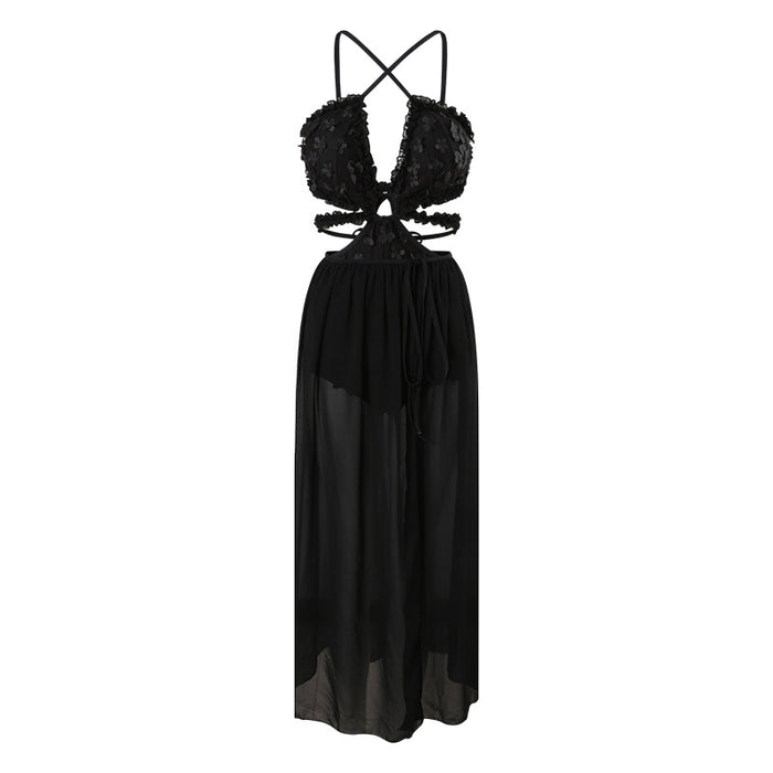 Wholesale New women's one-piece thong two-piece slim fit swimsuit