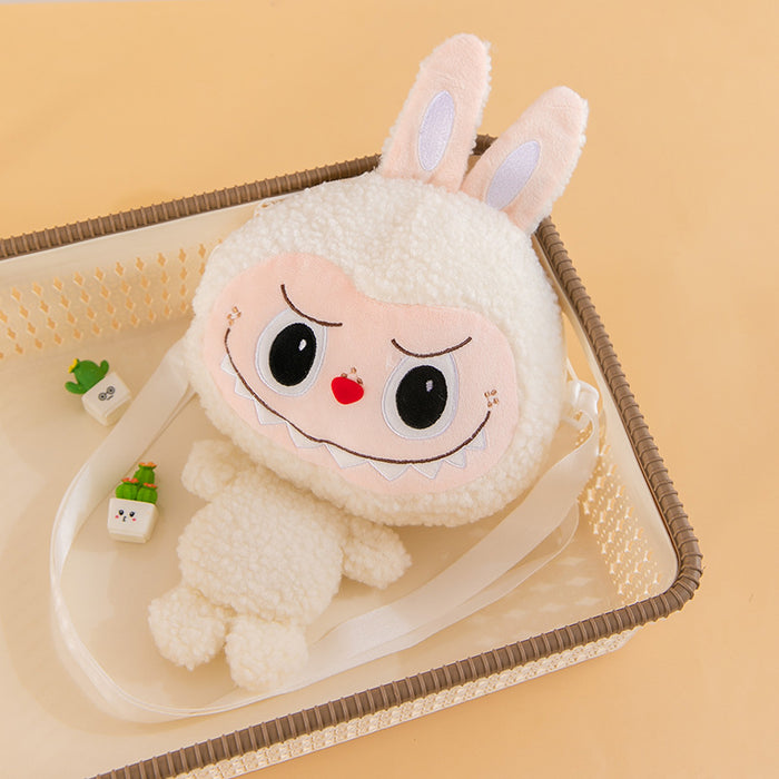 Wholesale Cartoon  Children' s Plush Toy Backpack Cute Cartoon Doll Backpack