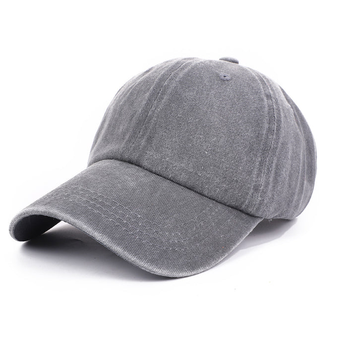 Wholesale spring and autumn Denim baseball cap, retro washing to do the old wind
