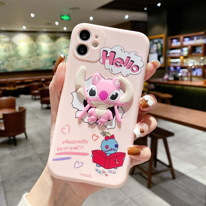 Wholesale Silicone Cartoon Phone Case (S) JDC-PC-Longt002