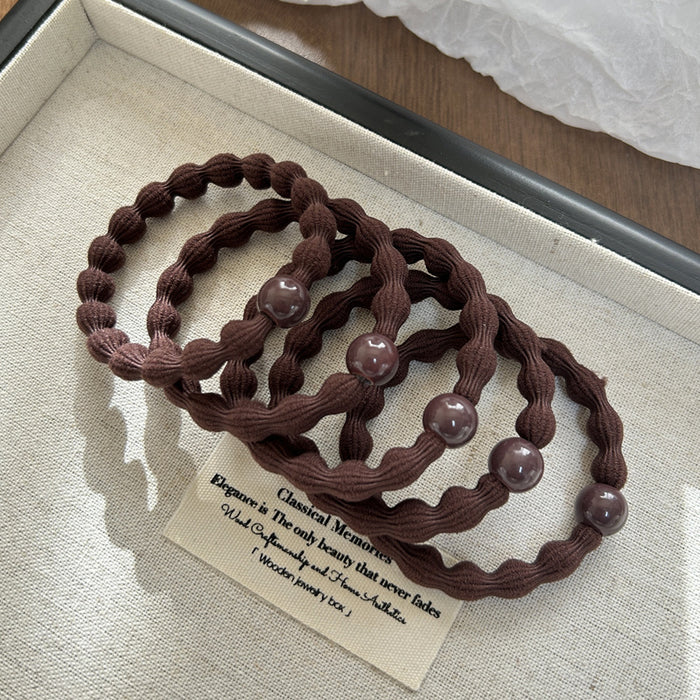 Wholesale Hair Ring Thick Hair Rope Ball Head Rubber Tendon All-match Hair Accessories