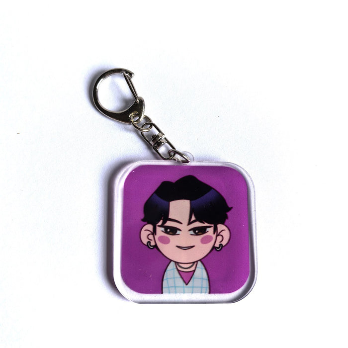Wholesale K-pop  Acrylic keychain,  anime merchandise backpack pendant