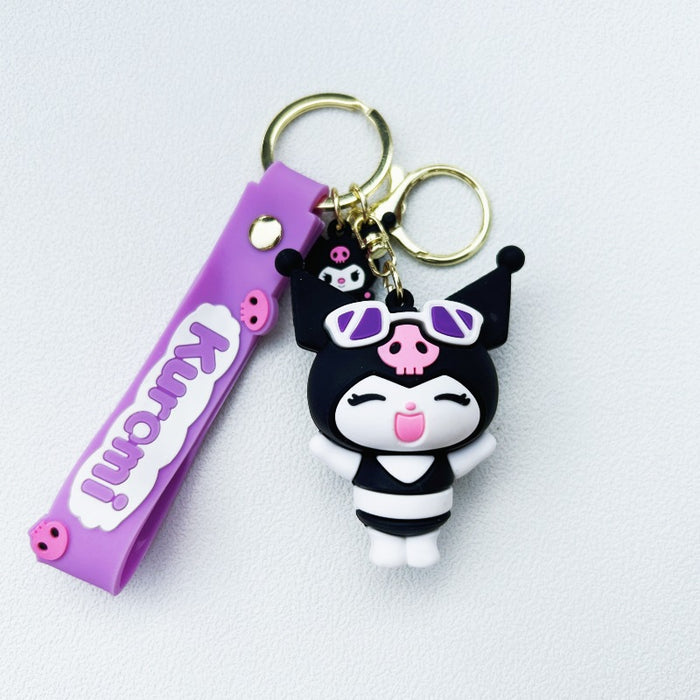 Wholesale PVC Cartoon Doll Keychain JDC-KC-WuYi045