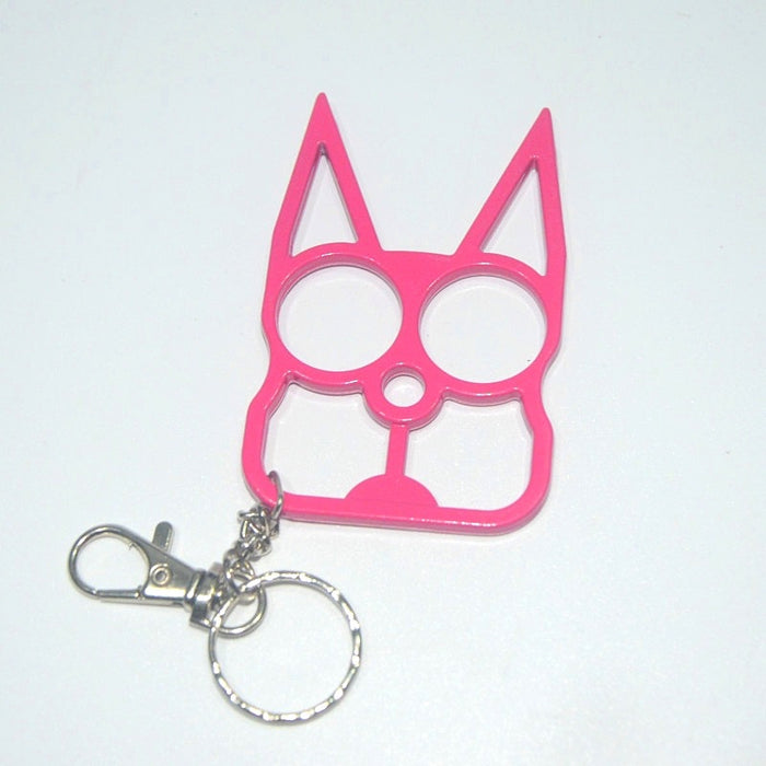 Wholesale Aluminum Alloy Multifunctional Finger Keychain JDC-KC-KB019