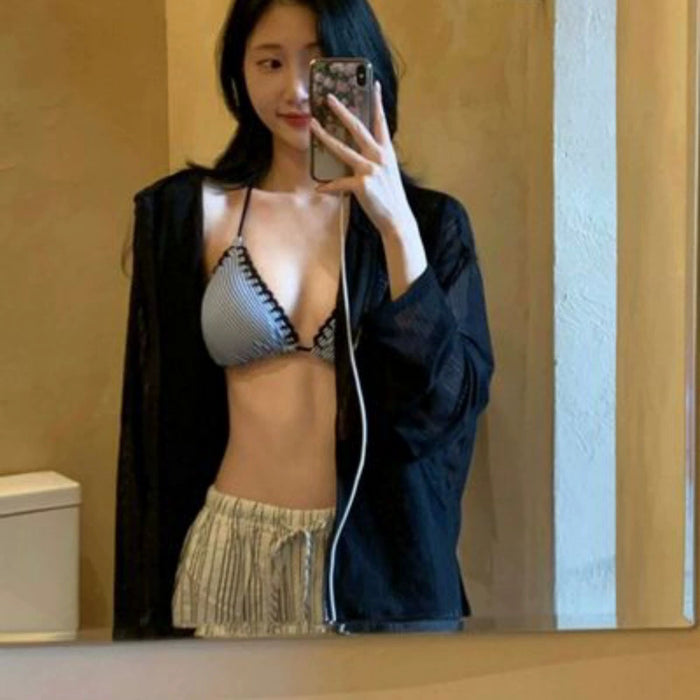 Wholesale Swimsuit women's split sexy bikini soaking hot spring swimsuit women's swimsuit