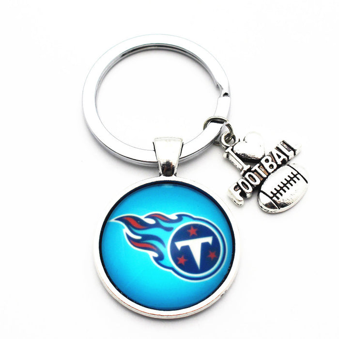 Wholesale Alloy Time Gemstone Keychain Keychain JDC-KC-MoX001