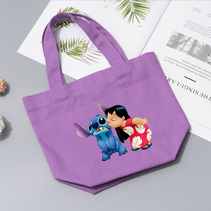 Wholesale Cartoon Printed Pattern Canvas Tote Bag JDC-HD-WuDuomei001