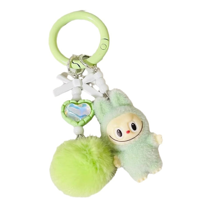 Wholesale Doll vinyl doll mobile phone pendant key chain handmade DIY car pendant