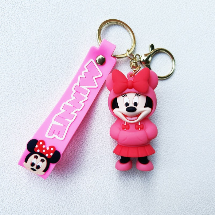 Wholesale PVC Cartoon Doll Keychain JDC-KC-WuYi031