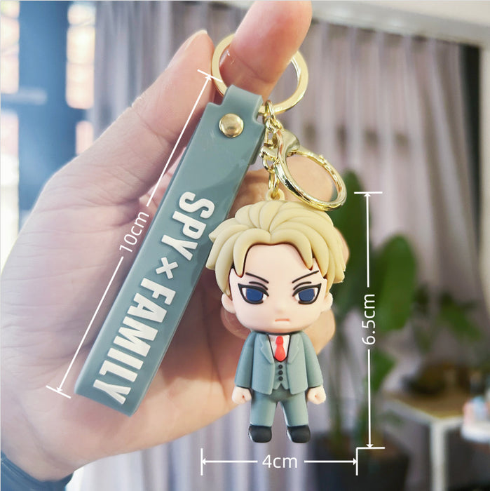 Wholesale Cute PVC Cartoon Keychains for Couples