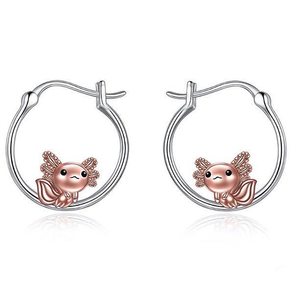 Wholesale  S925 Silver Cartoon Cute Earrings