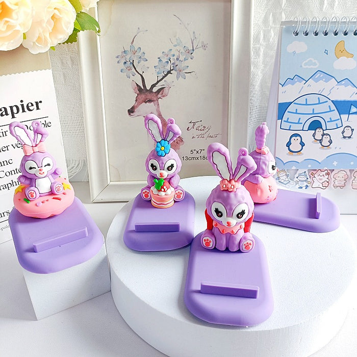 Wholesale PVC Cartoon Doll Mobile Phone Holder JDC-PS-MingT013