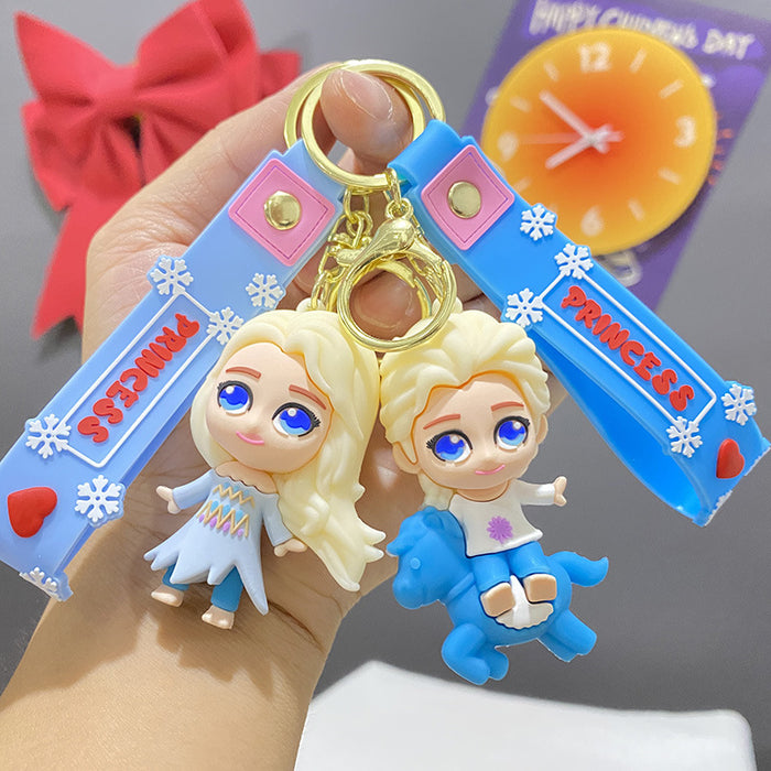 Wholesale PVC Cartoon Doll Keychain JDC-KC-WuYi161