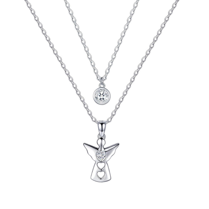 Wholesale Tree of Life necklace turquoise double layered necklace collarbone chain