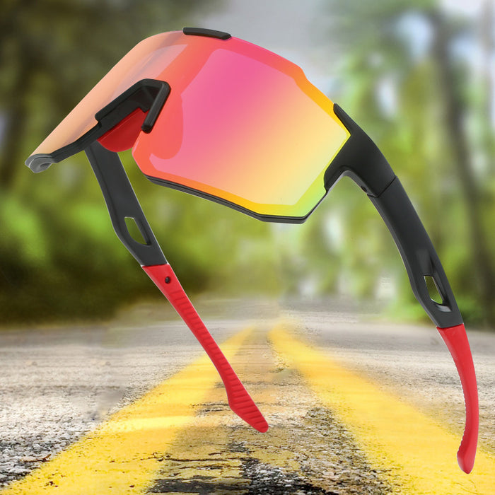 Wholesale Fashion Sunglasses Outdoor Sports Sunglasses Large Frame Riding Windshield Glasses