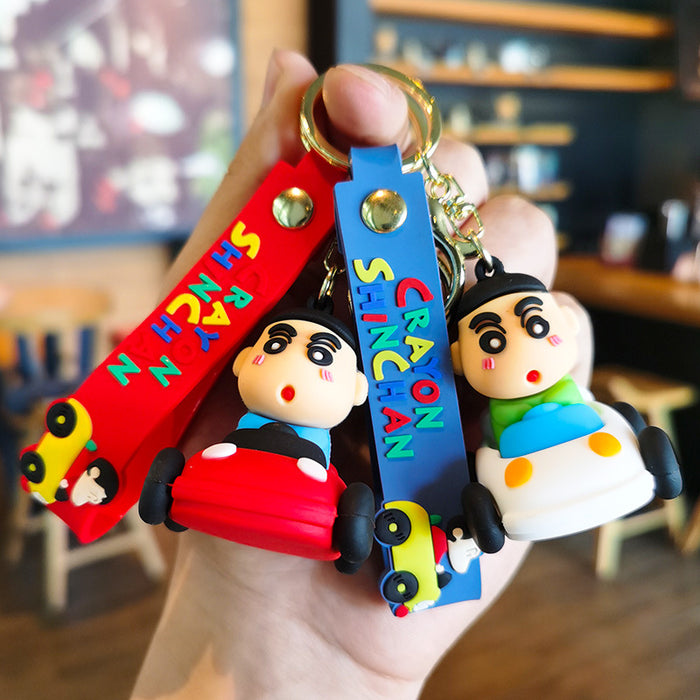 Wholesale Cartoon Doll Rubber Keychain JDC-KC-Tingm162