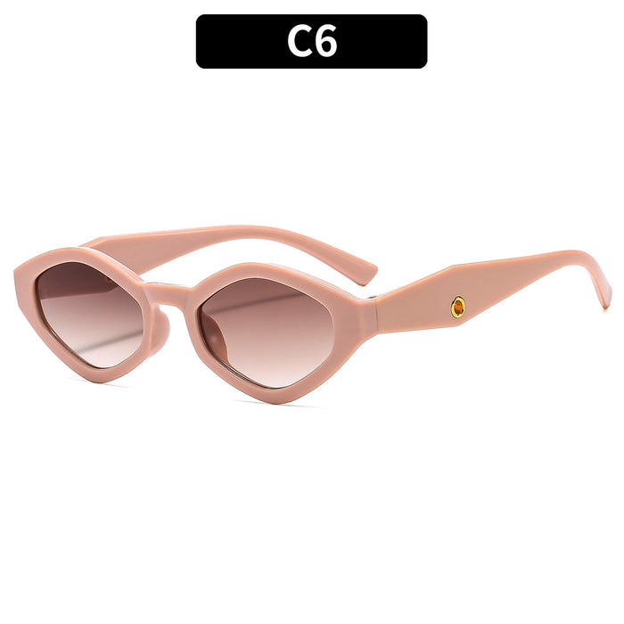 Wholesale Polygonal Sunscreen Sunglasses