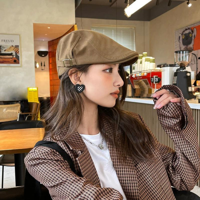 Wholesale beret women's summer peaked cap hat Sun Protection Hat