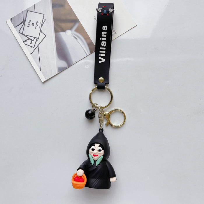 Wholesale Cartoon Doll Silicone Keychain JDC-KC-JuShu046