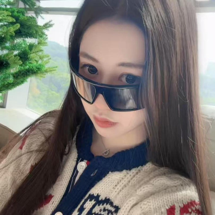 Wholesale Future oriented headband sunglasses, high-end snow goggles, windproof sports sunglasses, UV rays