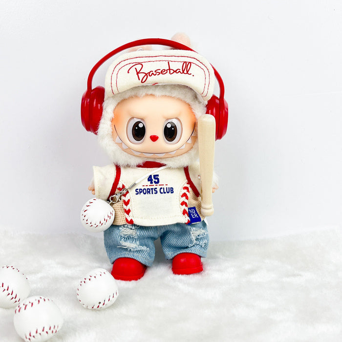 Wholesale Baby clothes accessories sportswear baseball suit blind box pendant clothes