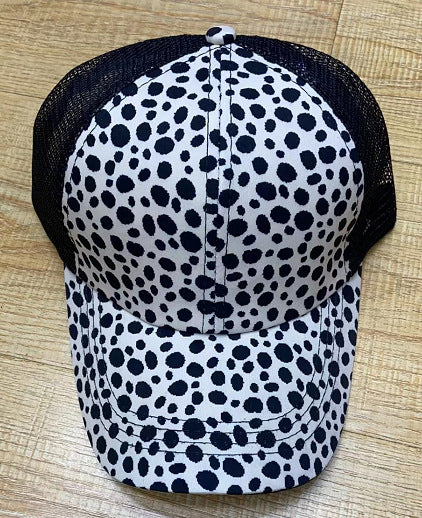 Wholesale Cotton Polyester Cross Ponytail Baseball Hats JDC-FH-ZhongMei001