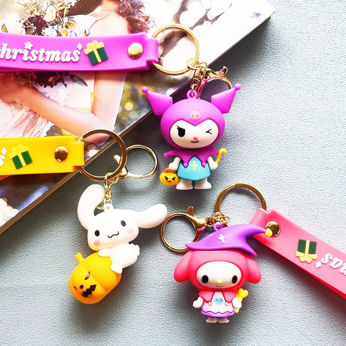 Wholesale PVC Cartoon Doll Keychain JDC-KC-WuYi214