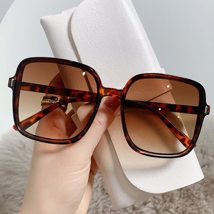 Wholesale Rice Nail Square Sunglasses Women's Sunglasses Gradient UV Protection