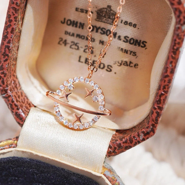 Wholesale Planet Ball Pendant Necklace