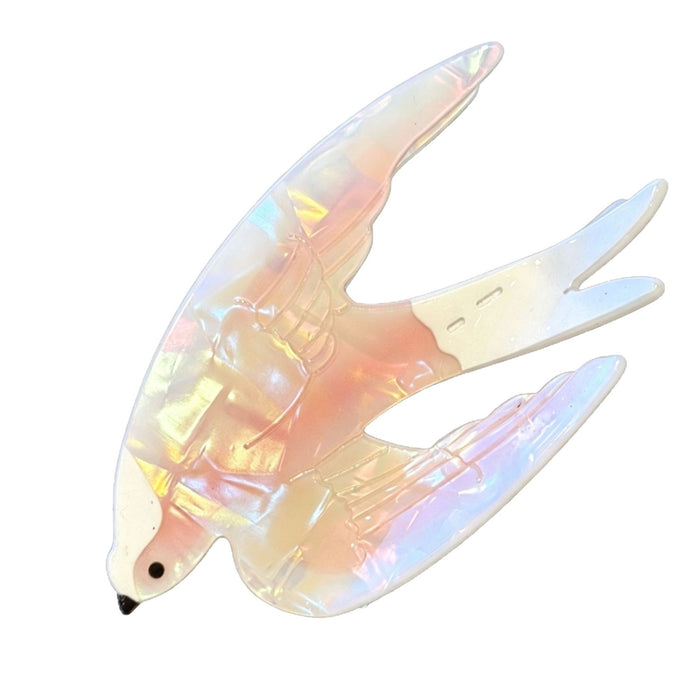 Wholesale Colorful Parrot Claw Hair Clip PVC Creative Bird Design Hair Accessory