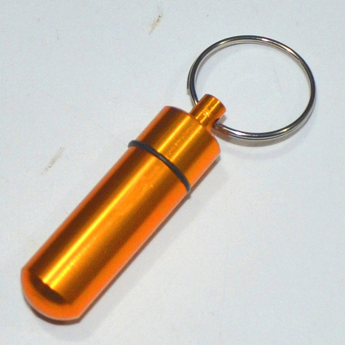 Wholesale Aluminum Alloy Pill Bottle Cartridge Keychain JDC-KC-KB001