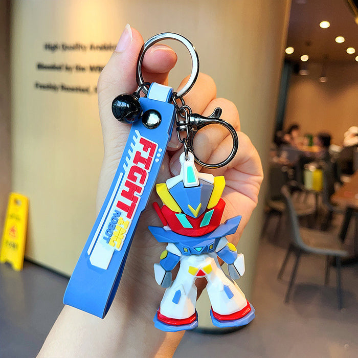 Wholesale Cartoon Doll PVC Keychain JDC-KC-YuanD004