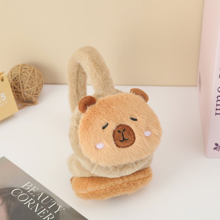 Wholesale Cute Cartoon Warm Plush Earmuffs