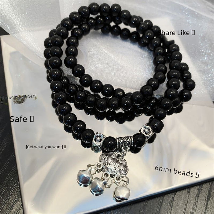 Wholesale Beaded double-layer bracelet, retro new style bracelet, personalized and versatile bracelet accessory