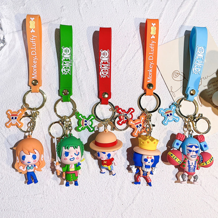 Wholesale Cartoon Doll PVC Keychain JDC-KC-Qiwei008