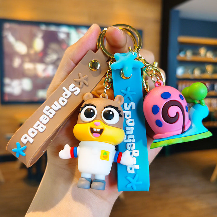 Wholesale PVC Cartoon Cute Doll Keychain JDC-KC-Yid025