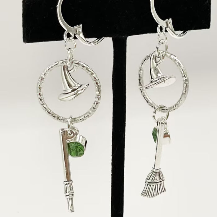 Wholesale Witch Hat Earrings For  Party Stylish Alloy Fashion Accessory Gift
