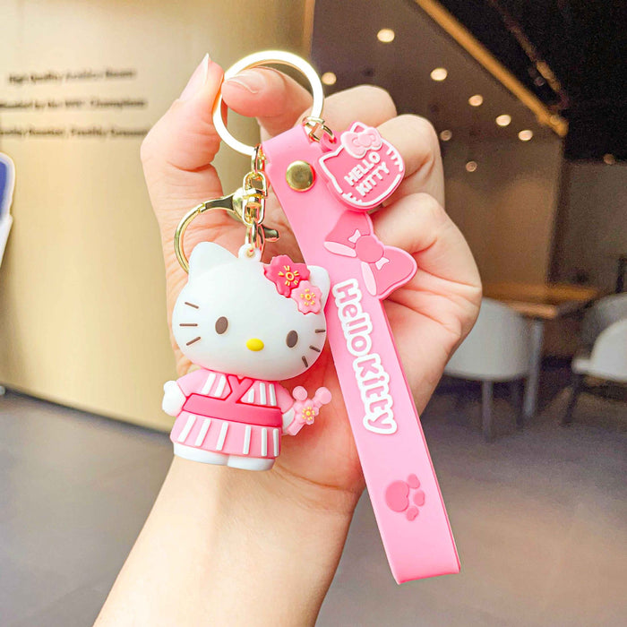 Wholesale PVC Cartoon Doll Keychain JDC-KC-LeZi029