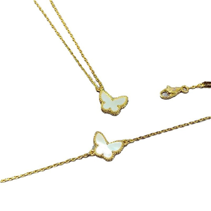 Wholesale Butterfly necklace bracelet earrings