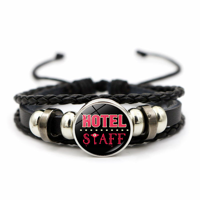 Wholesale Hazbin Hotel Bracelet Jewelry Wholesale Hell Inn Hazbin Hotel Hand Jewelry Girl Gift JDC-BT-JY004