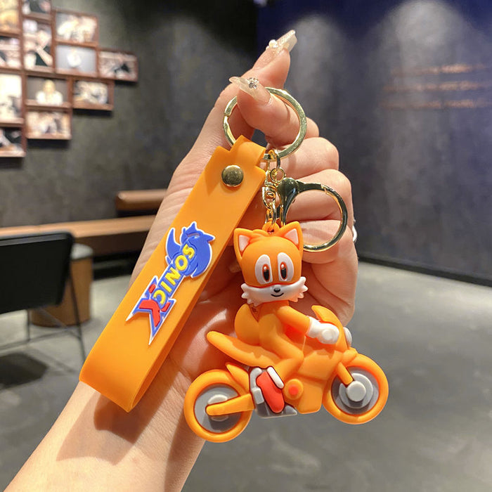 Wholesale Metal Keychain Cute Cartoon Bag Charm Fashion Accessory Gift MOQ≥2
