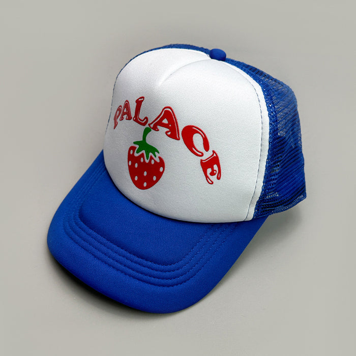 Wholesale Color matching Strawberry Letter cruise ship anime printing baseball cap