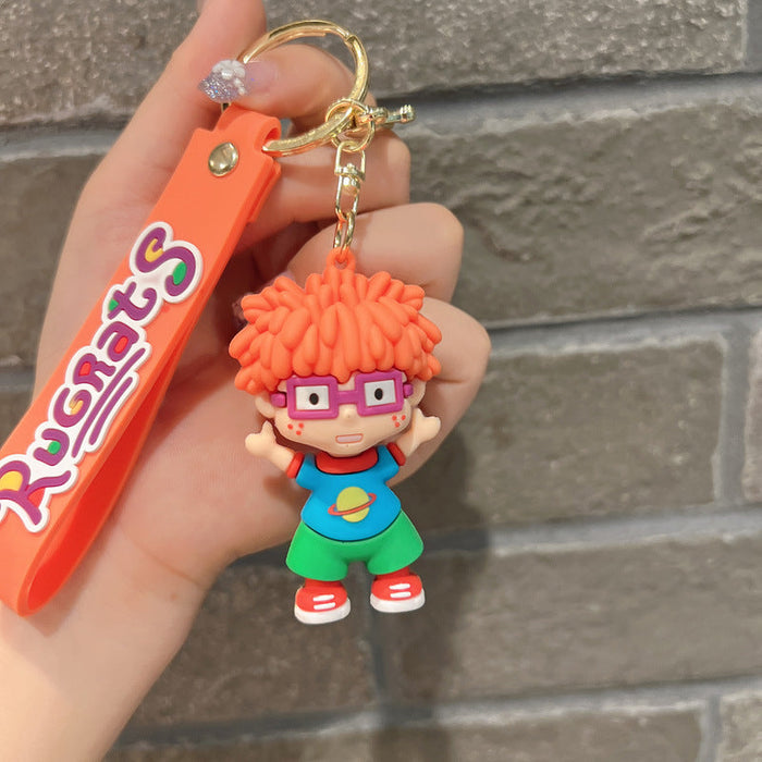 Wholesale Keychains PVC Hardware Cute Cartoon (M) JDC-KC-JCai069