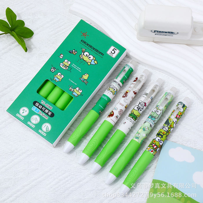Wholesale Big-eyed Frog Positive Posture Erasable Pen