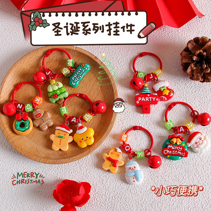 Wholesale Wreath Design Keychain Acrylic Resin Decorative