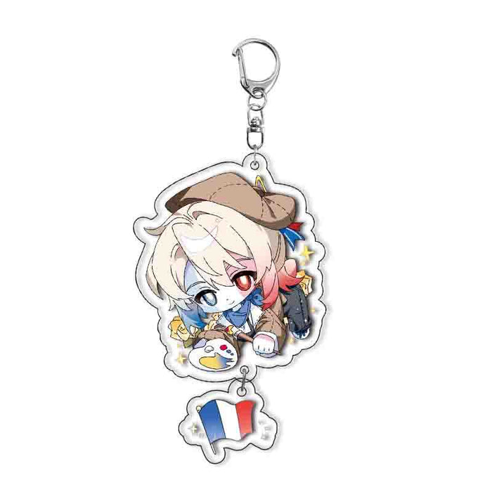 Wholesale Anime peripheral acrylic keychain