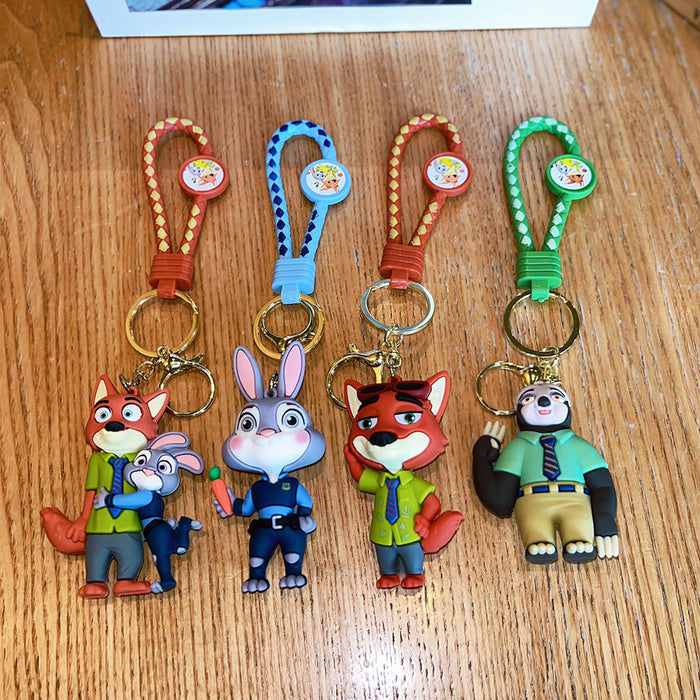 Wholesale Keychain cartoon figurine backpack pendant, car keychain ornament, small gift