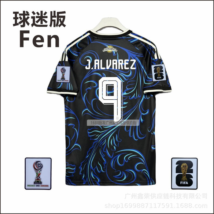 Wholesale World Cup 2026 Argentina Soccer Jersey Fan Top Summer Unisex