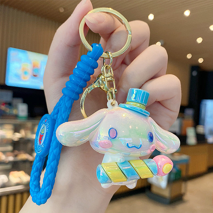 Wholesale Cute Kitten Plated Keychain